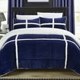 thumbnail image 5 of Chloe 3 or 2 Piece Comforter Set Ultra Plush Micro Mink Sherpa Lined Bedding – Decorative Pillow Shams Included, 5 of 10