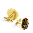 thumbnail image 3 of Bohemian Elegant Stainless Steel Mens Cufflinks for Formal Attire, Made for Stylish Occasions, 3 of 6