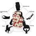 thumbnail image 5 of HELLHERO Mushroom Pattern Crossbody Sling Bags Polyester Lightweight Women Messenger Bag for Outdoor Travel Daily Use, 5 of 7