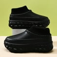 thumbnail image 4 of Botas plataforma Zapatos la casa invierno para hombres Fuera piel forrada CALIENTE COMOSA ANTI-SLIP, 4 of 8