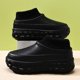 thumbnail image 4 of Zapatos Casa Invierno Mujer Hombre Piel Sintética Forrado Cálido Cómodo para Exteriores, 4 of 8