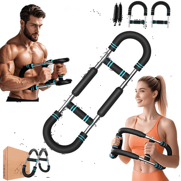 TEIPUERY Twister Arm Trainer,Adjustable Chest Workout Equipment,Twister Arm Exerciser for Men,Grip Strength Trainer,Portable Fitness Equipment for Home