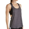 thumbnail image 1 of Women's Soffe 1517V Juniors SoffeDri Deep Armhole Racerback Tank (Grey Heather M), 1 of 1