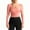 Pink, variant on ZQUUVOU Women's Athletic Workout Tops Long Sleeve Round Neck Moisture Wicking Stretchy Shirts for Yoga Gym Pink