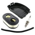 thumbnail image 5 of Air Filter Cover & Air Filter For Briggs & Stratton 093J02 09P700 103M02 Rep 593260 594106 798452 Mower Spark Plug, 5 of 6