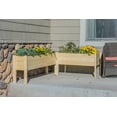 thumbnail image 6 of Zylina Raised Elevated Wood Garden Planter Collection - 60"(L) x 12"(W) x 22"(H), 6 of 8