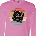 thumbnail image 4 of Inktastic Turn Table Record Player Retro Long Sleeve T-Shirt, 4 of 5
