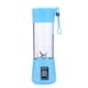 thumbnail image 1 of Máquina exprimidora eléctrica portátil 380 ml multifunción USB licuadora batidora de jugo de fruta, azul Inevent HA4689-02B, 1 of 6