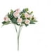 thumbnail image 2 of Fiudx Ofertas relámpago 1 pieza de flores artificiales para decoración del hogar, rama portátil, simulación de rosa para boda, rosa falsa ecológica para fiesta, flor artificial, decoración exquisita, 2 of 7
