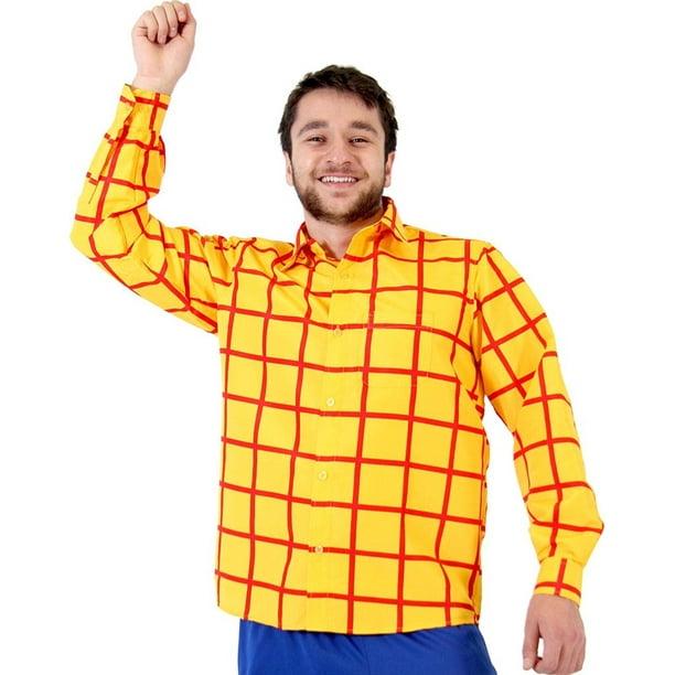 Toy Story Woody Cowboy Costume Shirt Walmart Com Walmart Com