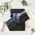 thumbnail image 6 of Coolnut White Wolf Towels Absorbent Bath Towels Set Soft & Comfortable Towel Set for Home Hotel Decor, 3 Piece Washcloth Gift, 6 of 7
