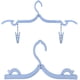 thumbnail image 4 of 4 perchas portátiles plegables para ropa (azul, verde, rosa y beige) con 8 clips para colgar para bufandas, trajes, pantalones, pantalones, camisas, calcetines, ropa interior para viajes a casa Xemadio HMHZ528, 4 of 7