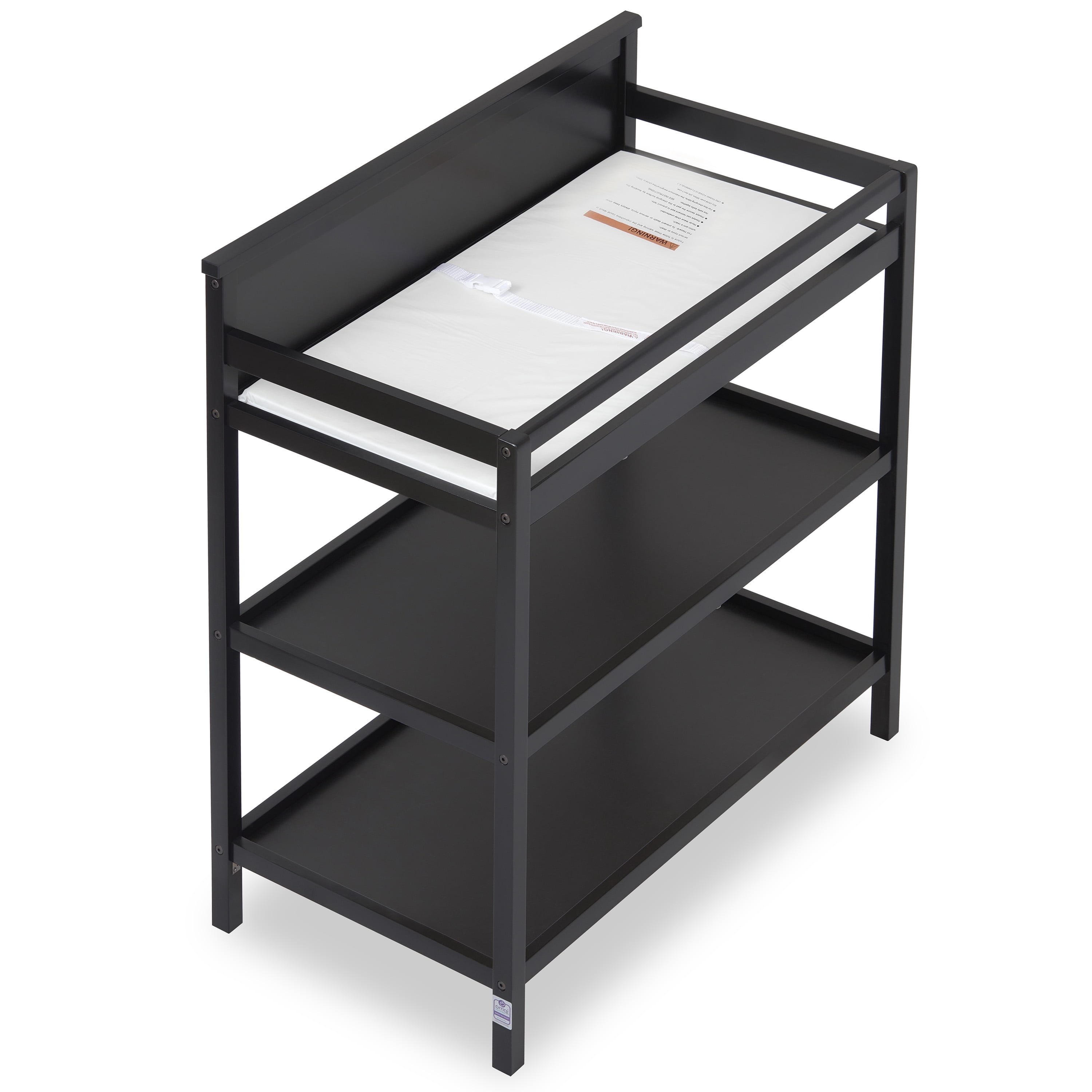 Dream On Me Jax Universal Changing Table, Matte Black