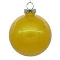 thumbnail image 1 of Vickerman N211578 Balle Pailletée Transparente 6 Po, Jaune - Sac de 4, 1 of 3