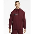 thumbnail image 6 of Nike Dri-FIT Men's Pullover Training Hoodie, Dark Beetroot/Black, L, 6 of 6