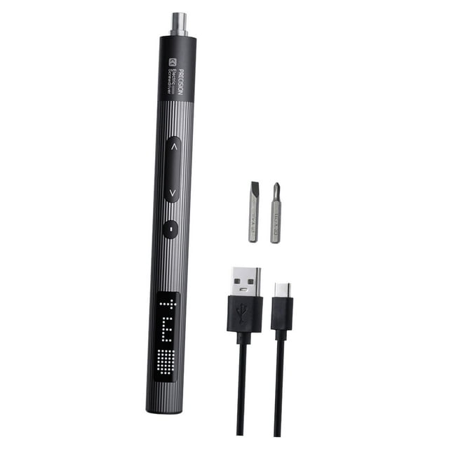 Destornillador eléctrico de 3 niveles, herramienta de reparación portátil y ajustable para relojes, cámaras, ordenadores portátiles y dispositivos