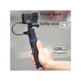 thumbnail image 1 of Clutch Battery Handle Grip 5200mAh Power Stick, Camera Vlog Handgrip Extension Power Bank, Backup Charging Battery for iPhone, GoPro HERO MAX, Insta360 ONE, 1 of 7