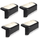 thumbnail image 1 of Paquete de 4 luces solares para escalones: para terrazas, muelles, escalones, porches, pasillos, escaleras y barandillas, 1 of 5