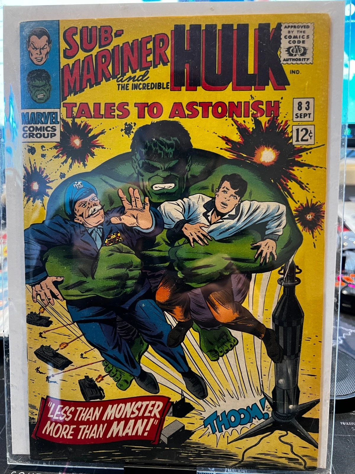 Tales to Astonish #83 VF Very Fine 8.0 Incredible HULK Sub-MARINER 1966