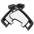 thumbnail image 5 of Par de extensiones de palanca de cambios, cubierta de cambio de volante apta para MK7 MK7.5 R 2013-2020, color negro, 5 of 5