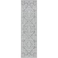 thumbnail image 3 of Traditional 2x8 Area Rug (2'3'' x 7'3'') Oriental Gray Indoor Runner Easy to Clean, 3 of 8