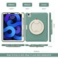 thumbnail image 2 of Allytechgroup iPad 11th Gen 11" Case 2025, iPad 10th Gen 10.9" Case 2022, Military Grade Shockproof Rotating Kickstand Handle Design Kids Friendly Tablet Case Cover for Apple iPad 11th 10th Gen, 2 of 10