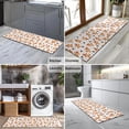 thumbnail image 2 of White Christmas Gingerbread Man Pattern Kitchen Rug Mat,Kitchen Runner Rugs Non Skid Washable,Decorative Kitchen Floor Mats for Kitchen,Sink,Laundry,17"X47", 2 of 5