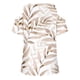 thumbnail image 3 of Camisas de Manga Corta para las Mujeres Blusa de Cuello Redondo de Impresión Casual, Top de Algodón de Imitación Ligero para el Hogar, el Uso Diario Y las Cuatro Estaciones, 3 of 4