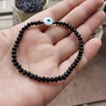 thumbnail image 1 of Pulsera de turmalina negra para mujer, brazalete de protección Empath, joyería delicada de turmalina negra, cristal de turmalina negra, 1 of 4
