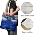 thumbnail image 3 of Ruby Gillman, Teenage Kraken Bolso de tela con estampado de lienzo para mujer, bolsa de compras reutilizable y estética, con cremallera interior, regalo para mujer,38*45cm., 3 of 6