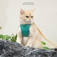 thumbnail image 6 of Reflective Cat Harness and Leash Set, Escape Resistant Adjustable Pet Harness for Small Medium Large Cats, Kittens, Puppies and Rabbits, 6 of 6