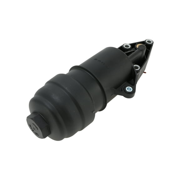 Engine Oil Filter Housing for Audi A4 2005-2008 V6 3.2L No.06E115405A Transmission Oil Cooler with Gasket Plastic 1 Set