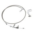 thumbnail image 2 of LOVIVER Stainless Braided Kick Down Cable Transmission Detent Kickdown For 727, 2 of 8