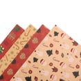 thumbnail image 6 of 6Pcs Lovely Wrapping Paper Flexible Cartoon Kraft Gift Wrapping Tissue Paper Holiday Supplies, 6 of 8