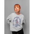 thumbnail image 2 of Classic ICEE Cool - Retro Bear Graphic Sweatshirt Women's, 2 of 4