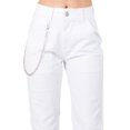 thumbnail image 4 of Women's High Waisted Cargo Pants Joggers Pants with Chain Loose Fit Pants Baggy Streetwear Cargo Pants with Pockets, 4 of 4