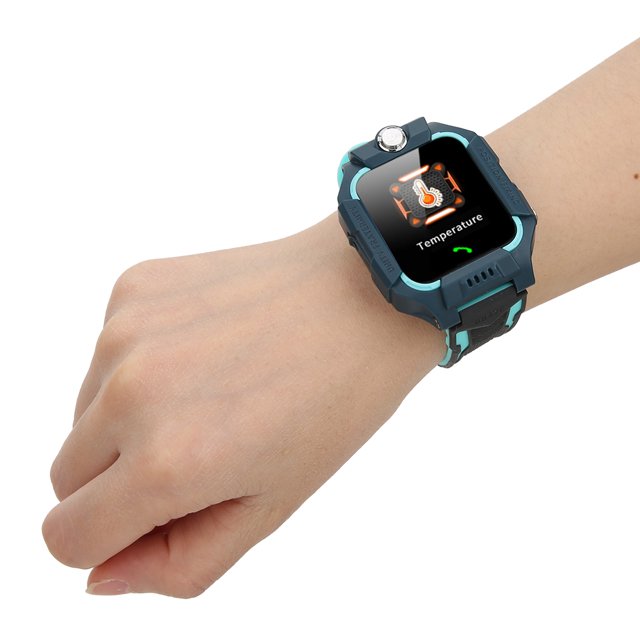 Reloj inteligente de 2 colores pulsera inteligente de posicionamiento múltiple LBS niños caseros para niños al aire libre ANGGREK Otros
