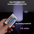 thumbnail image 5 of Modelo de Impresión 3D Luz LED LED Kit de Luz LED Ajustable Multicolor LED DIY Sin Carcasa de Lámpara, 5 of 5