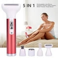 thumbnail image 2 of GJX Dermaplane Razor for Women Face,Multi-Functional Integration Hair Trimmer,Mini Portable Design Efficient Hair Removal Technology Electric Hair Remover,Red, 2 of 5