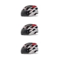thumbnail image 2 of Casco de ciclismo Soidarity para mujeres adultas Plata y rojo Tamaño libre, 2 of 6