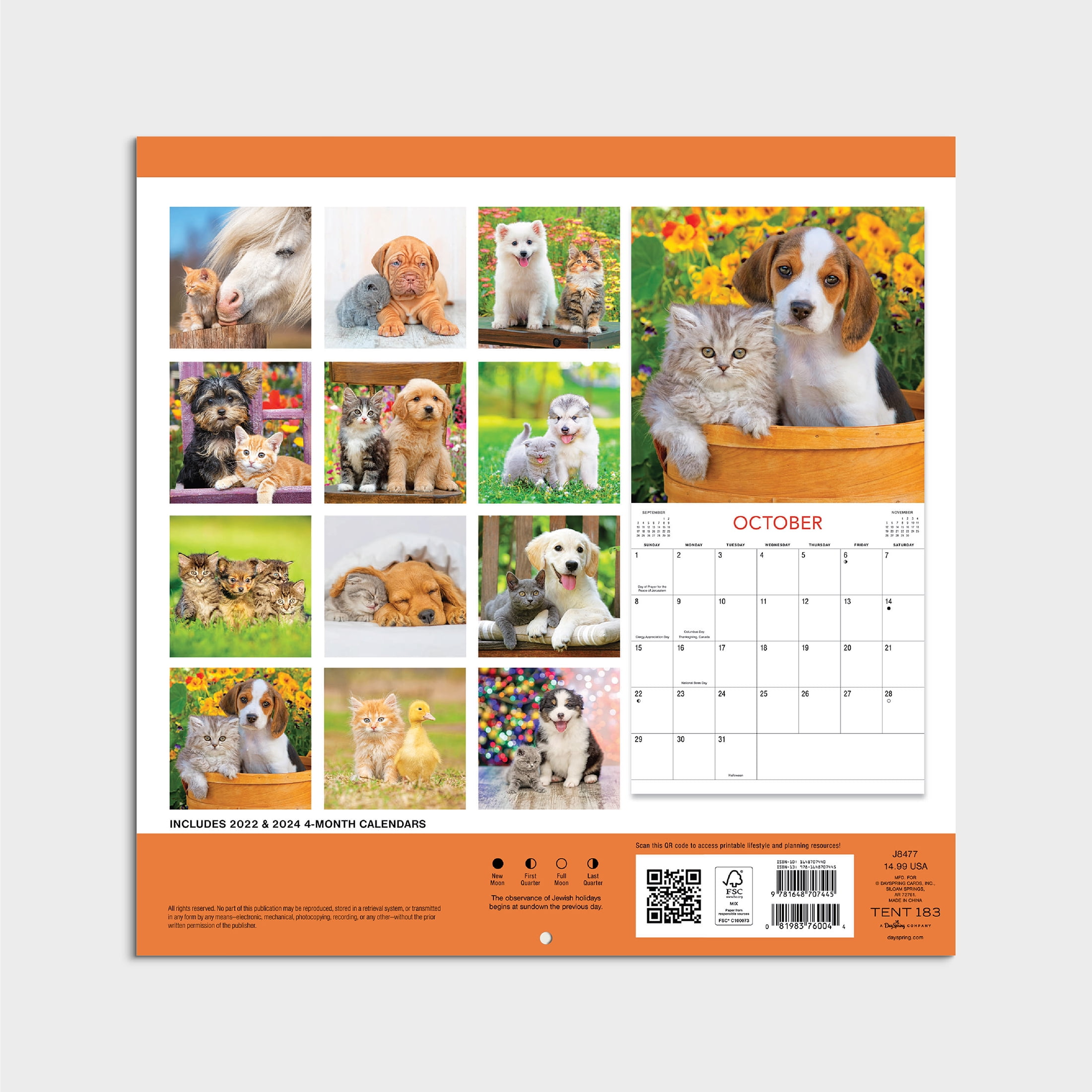 Digital Planner - Dogs and Cats 12 Month Calendar and Notes – Sparkle and  Comfort