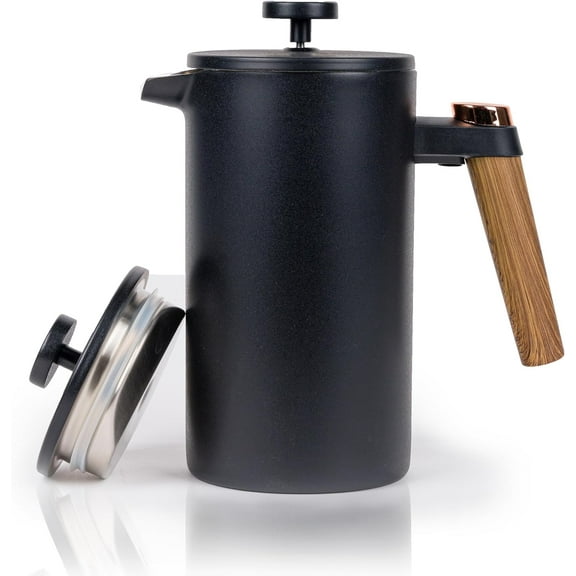 Brod & Taylor Double-Wall French Press & Carafe, Stainless Steel