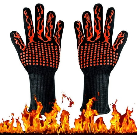 Gants de four en silicone, gants de four antidérapants, résistants à la  chaleur, gants