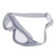 thumbnail image 4 of Gafas de natación para adultos con protección UV, antivaho y montura grande. Gris, 4 of 9
