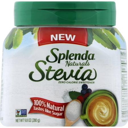 - SPLENDA Naturals Stevia Sweetener, 9.8 oz Jar