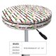 thumbnail image 4 of Disketp Pig And Watermelon Funda Redonda para Taburete, Funda de Cojín para Silla de Bar Suave y Elástica-13 inch, 4 of 7