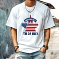 thumbnail image 4 of Men's Short Sleeve Graphic T shirt Collection Retro Style Summer New Fashion Trend Sports Shirt Medium, 4 of 5