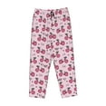 thumbnail image 4 of Xecao Bike with Donut Wheels Women's Straight Lounge Pajama Pants: The Epitome of Relaxed Sleepwear, 4 of 9