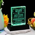 thumbnail image 2 of Base LED Movdyka Boss Gift de cristal, 7,9 x 9,9 cm, 2 of 6