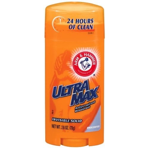 Arm & Hammer Ultra Max Advanced AntiPerspirant & Deodorant, Invisible